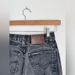 Black Vintage Harley Davidson Women Jeans (Biker Blues)